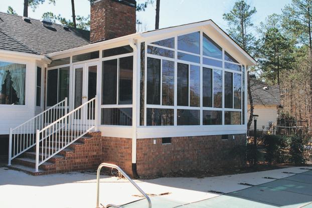 Solid Cathedral Roof with Skylights